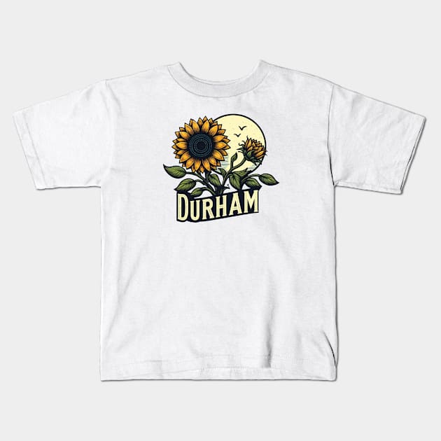 Durham Sunflower Kids T-Shirt by Americansports